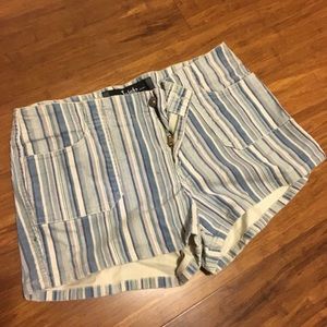 Blue stripped shorts